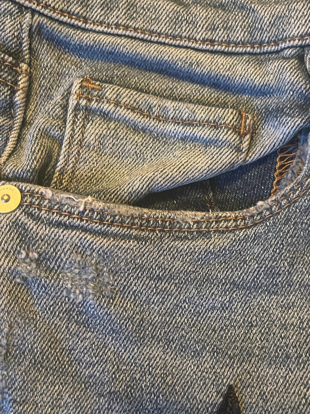 BLANKNYC The Madison Crop Star Jeans Western 25 Y2K Nashville Streetwear - Picture 6 of 6